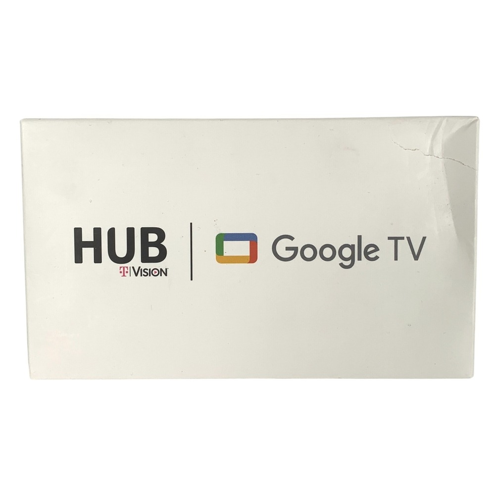 T-Vision HUB Google TV 4K HDR Streaming Device HDMI Media Player with Remote